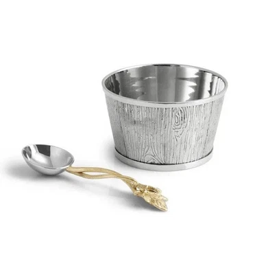 MICHAEL ARAM Ivy And Oak Nut Dish With Spoon 123504 - Image 1 of 4