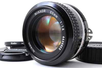 Lente estándar Nikon NIKKOR AI 50mm F1.4 MF para montaje F con filtro COMO... - Imagen 1 de 4