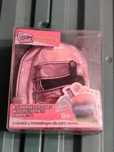 Real Littles Mini Sac A Dos Avec Mousqueton Et 4 Surprises Mystère Collect Neuf - Imagen 1 de 3