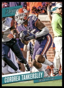 Cordrea Tankersley 2017 Panini Prestige #271 Miami Dolphins RC CLEMSON - Foto 1 di 2