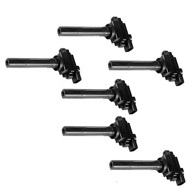 Ignition Coil 6PCS Set  For JSZ237*6 Suzuki Aerio Esteem Sidekick Vitara UF-237 - Image 1 of 3