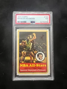 Topps #120 Spencer Haywood Supersonics Hof 1973 PSA 7 - Imagen 1 de 2