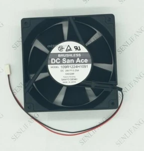 Sanyo Inverter Kühlgebläse 109R1224H1091 24V 0,25A 120*120*38mm - Afbeelding 1 van 1