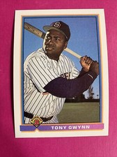 🐶 1991 Bowman Tony Gwynn HOF San Diego Padres #647