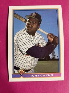 🐶 1991 Bowman Tony Gwynn HOF San Diego Padres #647