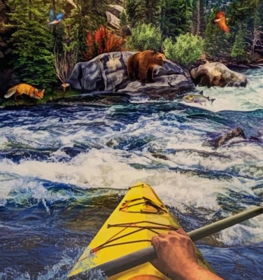 NUEVO SELLADO Ravensburger "Wanderlust: White Water Kayak" 1008 piezas Rompecabezas Edad 12+ Foto 1 de 4