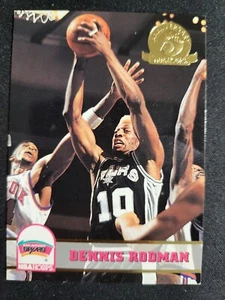 1993-94 Skybox NBA Hoops Dennis Rodman GOLD 5TH #405 - Spurs - Picture 1 of 2