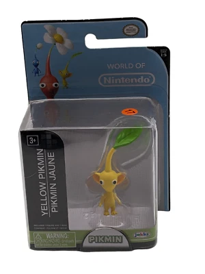 World of Nintendo Amarillo Pikmin Mini Figura Serie 1-5 2015 Jakks Pacific NUEVO Foto 1 de 4