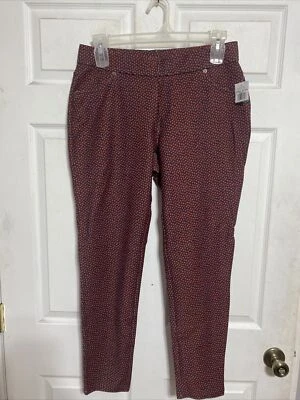 Pantalones Michael Michael Kors Estampados Azul/Naranja Talla Grande Mujer 0X Nuevos con Etiquetas Foto 1 de 4