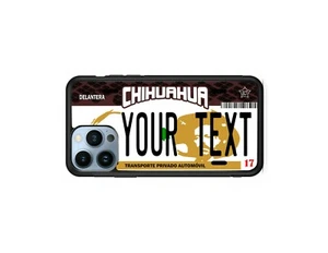 PHONE CASE MEXICO PLACA BUMPER/ Cases CHIHUAHUA / CHIHUAHUA/ SAMSUNG-IPHONE - Picture 1 of 7