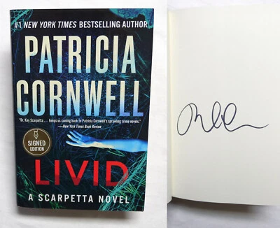 Patricia Cornwell - Livid - SIGNED, First Edition First Print HC/DJ 2022 - Image 1 of 4