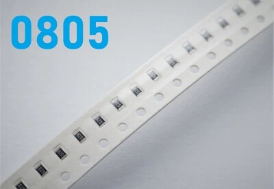 0805 Widerstand 1Ohm - 2MOhm 1/8W 125mW SMD Resistor Bauform 0805 - Bild 1 von 4