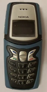 Nokia 5210 Mobile Phone Fascia/Cover/Housing & Keypad - BLUE - VERY RARE - Zdjęcie 1 z 1