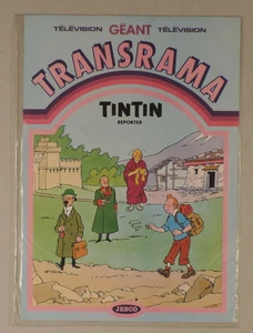 Herge Tintin Transferts Transrama Reporter Jesco 1984 - Imagen 1 de 2