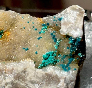 Brochantite Spangolite (TN) - Mex-Tex Mine, Bingham, Socorro County, New Mexico - Picture 1 of 6