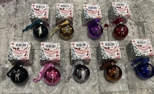 Set Of 9  Taylor Swift Ball Ornament Folklore Evermore Reputation Lover - Picture 1 of 5