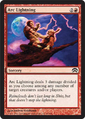 ARC LIGHTNING X4 4 4X Planechase MTG Magic the Gathering Cards DJMagic - Image 1 of 1