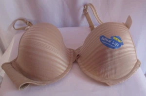Hanes Natural Lift 40C Underwire Bra Womens Nude - Picture 1 of 8