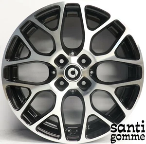 1 Felge Legierung SMART Fortwo 6,5 X 16 " ORIGINALE A4534016701 Schwarz Diamant - Bild 1 von 3