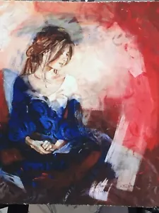 "FANTASIES" Ltd. Hrsg." Giclee auf PAPIER von Christine Comyn #152/195 S + N - Bild 1 von 6