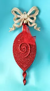 ADORNO NAVIDAD ROJO BLING - SIN MARCA - Imagen 1 de 9