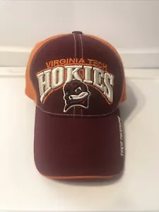 Virginia Tech Hokies Hat / Cap Adult Unisex One Size Fits All Adj~Collegiate - Picture 1 of 12