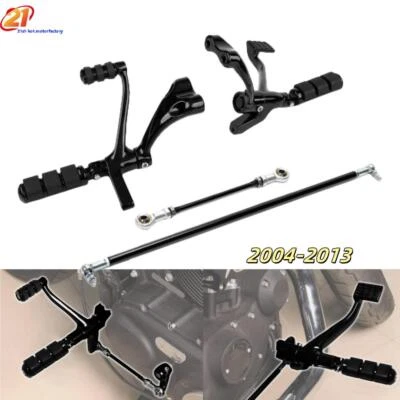 Vorwärtssteuerungen Fußrastenhebel für Harley Sportster 883 1200 2004-2013 - Bild 1 von 4