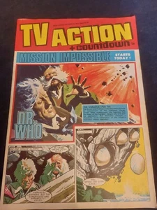 TV ACTION + COUNTDOWN Comic 21 OCTOBER 1972 #88 Dr Who Persuaders Hawaii 5-0 - Picture 1 of 8