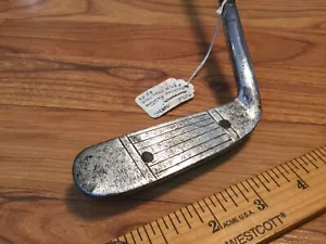 Vintage Beckley Ralston Putter 1930’s Stroke Save With Hogan Shaft And Old Grip - Bild 1 von 8