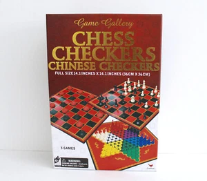 Game Gallery Chess, Checkers, Chinese Checkers Games - Picture 1 of 3