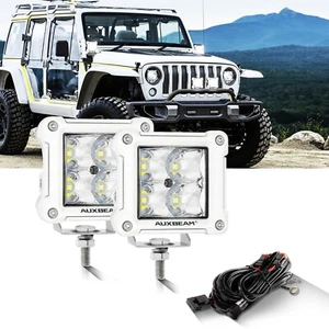 AUXBEAM 2 piezas Cubo LED Luces de Trabajo Foco Punto Offroad Lámpara de Conducción ATV - Imagen 1 de 7