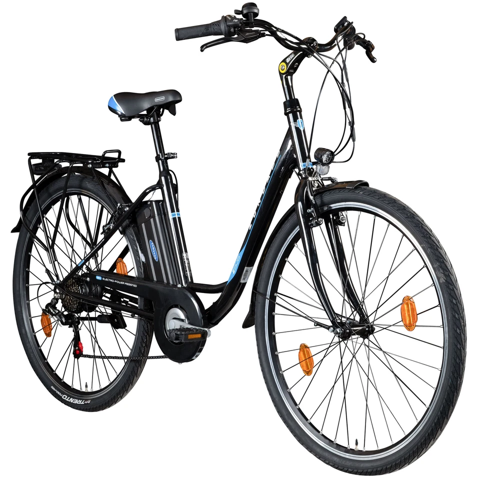 Zündapp Z505 E Bike 28" Damenfahrrad Pedelec Hollandrad 6 Gang Elektrofahrrad - Bild 1 von 1