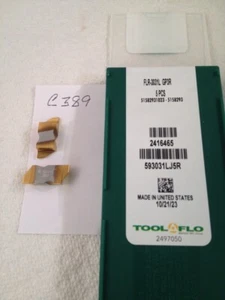 5 NEW TOOL FLO NR-3031L TOP NOTCH CARBIDE INSERTS. GRADE: GP3R. [C389] - Picture 1 of 1