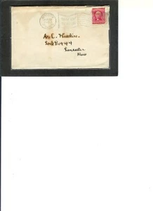 ENTIRE #319 type I pmk 3-22-1908 Boston Back Bay Station 2 Flag Cancel - Picture 1 of 2