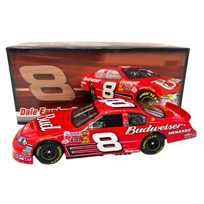 Motorsports Authentics #8 Dale Earnhardt Jr Budweiser Dealers 2007 1:24 Diecast - Image 1 of 4