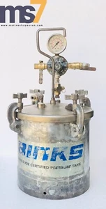 BINKS 83C-210 PAINT SPRAY PRESSURE POT COLOR TANK 2.8 GALLONS - Picture 1 of 7