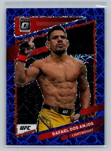 2022 Donruss Optic UFC #43 Rafael Dos Anjos Blue Velocity - Picture 1 of 2