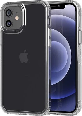 Tech21 Evo Clear Case with Impact Glass Screen Protector for iPhone 12 / 12 Pro - Image 1 of 3