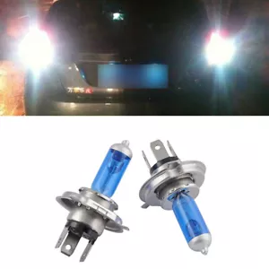 2 Pcs H4/HB2 9003 car Xenon Ultra White 100W 6000K Bright Halogen Headlight Bulb - Picture 1 of 8