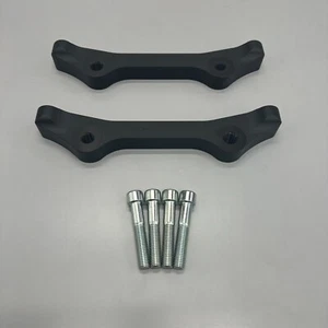 New front caliper adapters Mercedes-Benz G500 G550 W463 to fit G63 AMG Brakes - Picture 1 of 4