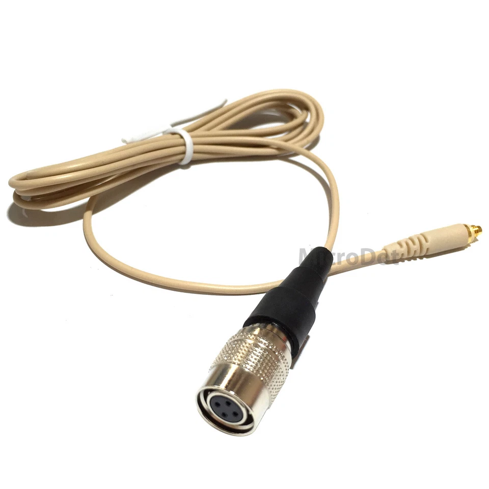 Cable de micrófono de auriculares de repuesto YPA AC4016ATL (tipo Hirose de 4 pines, beige) Foto 1 de 1