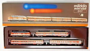 8107 Märklin Z DB City Bahn tren de cercanías diésel conjunto 3 vagones de pasajeros - Imagen 1 de 5