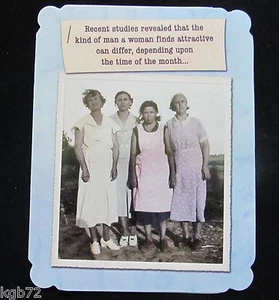 Leanin Tree Freundschaft Grußkarte Retro Frauen mehrfarbig Notizblatt Serie N90 - Bild 1 von 2