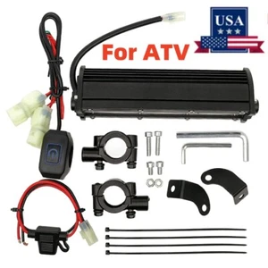For Suzuki QuadRacer QuadRunner QuadSport Headlight Light Bar Lighting Plug&Play - Foto 1 di 11