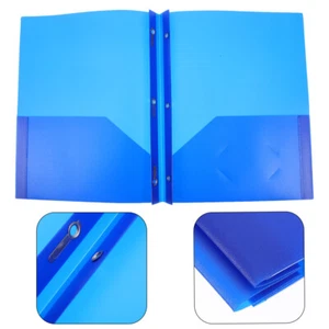 D-shaped Folder Pastel Folders File Management Aesthetic for School Travel - Picture 1 of 12