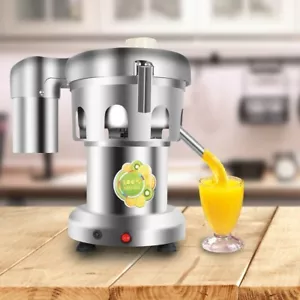 Commercial Juice Extractor Stainless Steel Juicer Heavy Duty Fruit Squeezer USA - Picture 1 of 12