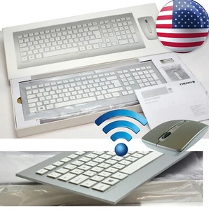 Cherry DW8000 Design Wifi sans Fil Clavier + Souris 2,4GHz JD-0300 Anglais Neuf - Photo 1/1