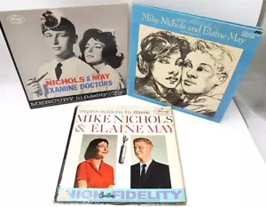 Mike Nichols / Elaine May - THREE ALBUM LOT - 1958-1974 - 12" Comedy LP - Picture 1 of 9