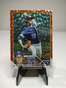 Daniel Lynch 2023 Topps Series 2 Orange Foilboard Parallel /299 #397 - Picture 1 of 2