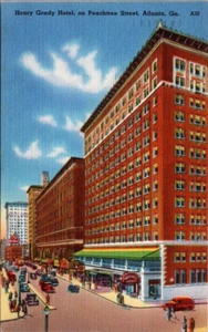 Postal Henry Grady Hotel at Peachtree Atlanta GA - Imagen 1 de 2